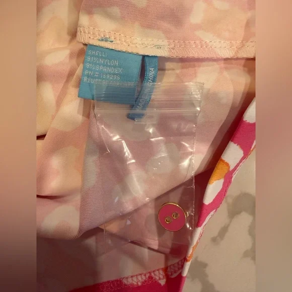 J McLaughlin Pink and Orange Leopard Print Top-Size Medium - Picture 4 of 7